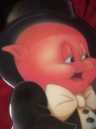 Looney Tunes Gallery 92 Porky Pig & Petunia Pig Wall Art Warner Bros Studio 1993 2