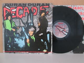 Duran Duran - Decade Lp (1989 Vinyl Ex) The Best Of/greatest Hits 80s Reflex Rio
