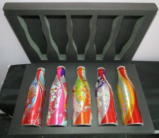 Complete Set M5 Aluminium Coca - Cola Bottles 2005