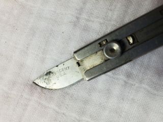 Vintage Utility Knife Crescent Holland Advertisement