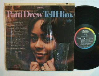 Soul Lp - Patti Drew - Tell Him In Shrink Capitol St 2804 Stereo Northern Vg,