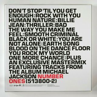 Michael Jackson Twelves Limited Edition Vinyl Box Set - Extremely Rare 2