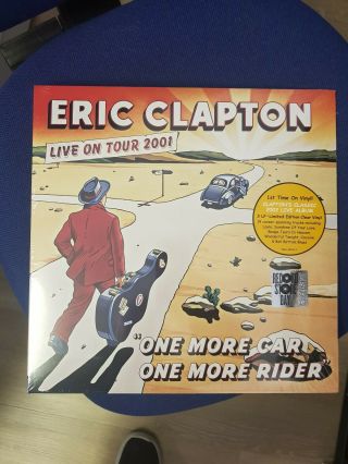 Eric Clapton " One More Car One More Rider " Rsd 2019 - 3x Clear Vinyl Lp
