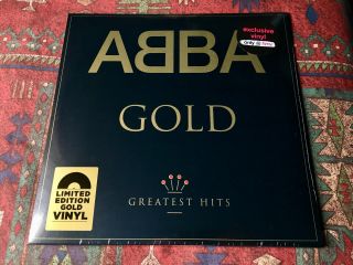 Abba: Gold Greatest Hits (limited Edition Gold Vinyl - 2 Lp) Hmv Exclusive