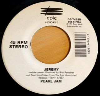 Pearl Jam 45 Jeremy / Alive Ex