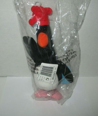 Wallace & Gromit Plush Feathers Mcgraw 1989 Nwt Toy Doll Stuffed