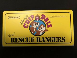 Chip N Dale Rescue Rangers Nintendo Playchoice 10 Topper Marquee Pc10
