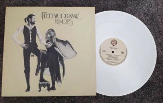 White Vinyl Lp - Fleetwood Mac Rumours Stereo Album Rare