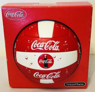 Coca - Cola Coke Volleyball Ball Advertising Vintage Collectible Volley Ball