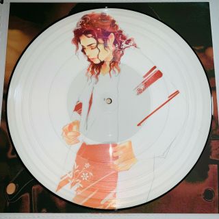 Michael Jackson,  Beat It (japanese Fan Club),  180 G Picture Disc Vinyl Lp,