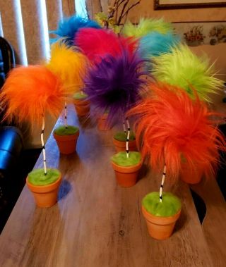 1 Dr Sues Inspired Truffula Trees Party Birthday Decor Prop Office House Gift