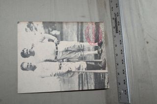 Rare 1920s Louisville Slugger Store Promo Sign Baseball Babe Ruth Taking Photo