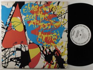 Elvis Costello Armed Forces Columbia Lp Vg,  White Label Promo W/7 " : Vg,
