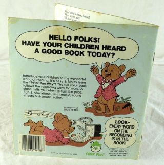 1977 Scooby Doo - Hanna - Barbera Book & Record Set Shaggy Mystery Van Tv Cartoon