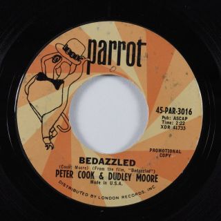 Mod Psych 45 Peter Cook & Dudley Moore Bedazzled Parrot Promo Hear