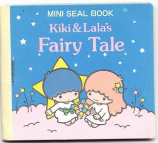 1976 Sanrio Little Twin Stars Mini Seal Sticker Book