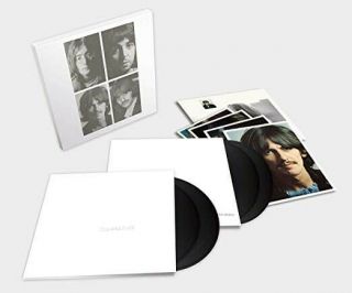 The Beatles White Album Deluxe Edition 50th Anniversary 4lp Set W/ Inserts 2018