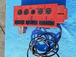 Wurlitzer 1015 1080 Cabinet Junction Box Assembly 45200,  Repainted