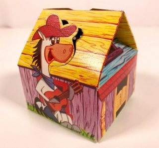 Vintage 1971 Hanna Barbera Quick Draw Mcgraw Mexican Candy/party Favor Box