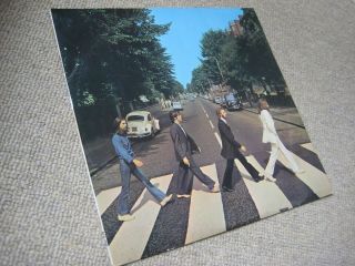 The Beatles Abbey Road Lp Uk 1st Press " No Her Majesty " [vg,  /vg,  ]