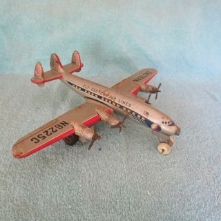 Vintage Eastern Air Lines Constellation Airplane Made In Japan