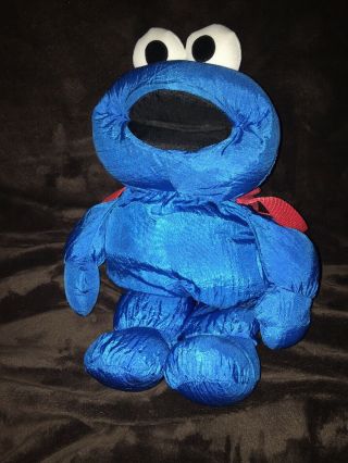 Sesame Street 18” Big Cookie Monster Tyco 1995 Plush Toy Doll