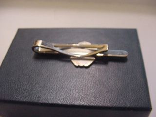 vintage united states postal police officer tie clip and money clip - silver color 4