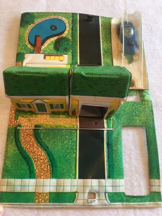 Hot Wheels Pop - up House And Carport 2
