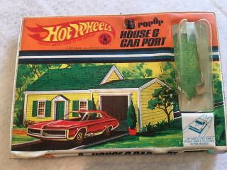 Hot Wheels Pop - up House And Carport 6