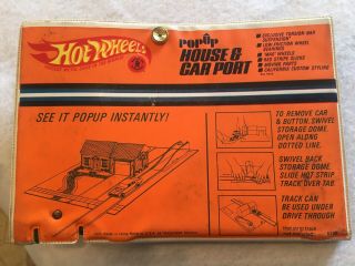 Hot Wheels Pop - up House And Carport 7