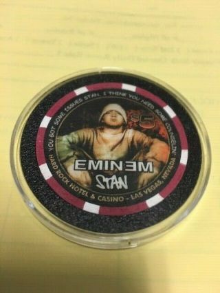 Hard Rock 2001 Eminem Stan $5 Casino Chip