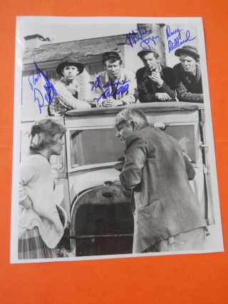 The Dillards - Autographed 8 " X 10 " Photograph - Andy Griffin Show - Band Members