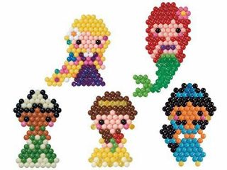 Aqua beads Disney Princess character set 4