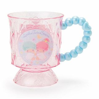 Little Twin Stars Sanrio [new] Glittering Plastic Cup Kawai Cute Japan