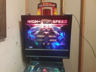 High Speed Pinball Machine (1986) - Full LED - Mother Board 2