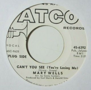 Northern Soul 45 Mary Wells Can 