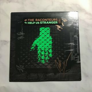 The Raconteurs Signed Help Us Stranger Vinyl Jack White Autograph Third Man 4