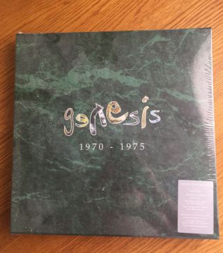 Genesis 1970 - 1975 Lp Box Set