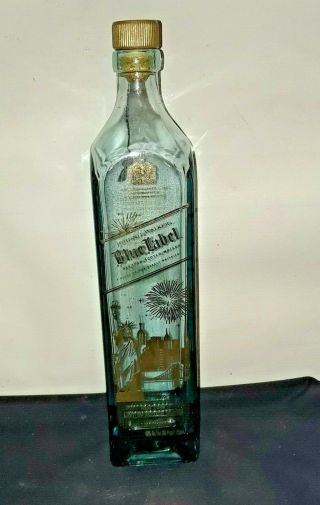 Johnnie Walker Scotch Whisky Blue Label Bottle Limited Edition 750ml “empty”