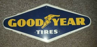 Porcelain Goodyear Tires Sign