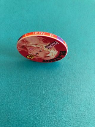 PALMS PLAYBOY PAMELA ANDERSON LIMITED EDITION UNCIRCULATED CASINO CHIP 3