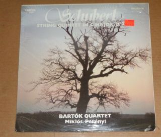 Bartok Quartet/perenyi Schubert Quintet In C - Hungaroton Slpd 12686
