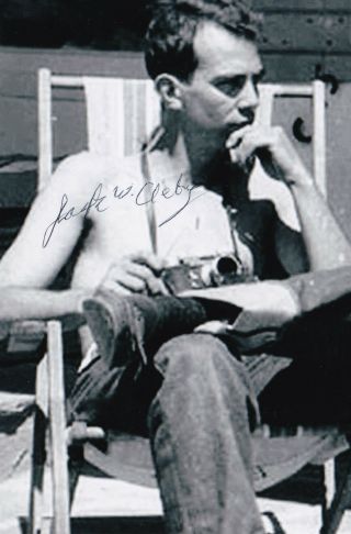 Jack Aeby Signed 4x6 Inch Photo Los Alamos Manhattan Project World War Ii Rare