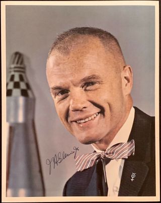 John H Glenn Jr Autograph Signed 8x10 Photo Nasa Mercury 7 Astronaut Us Senator