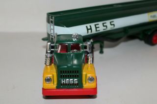 1974 Marx Hess Toy Tanker Truck with Rare Caution Sticker Lights 4