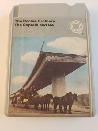 The Doobie Brothers The Captain And Me Quadraphonic 8 Track Tape Quad Q8