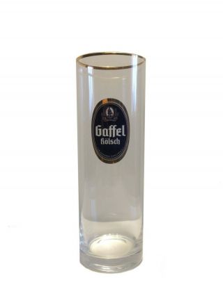 Gaffel Kolsch - Set Of 6 - German Beer Glasses 0.  2 Liter - Stange -