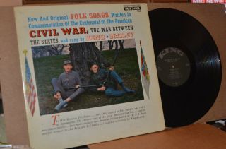 Reno & Smiley & Folk Songs Of The Civil War; King 756 Vg,  Lp; No Cd