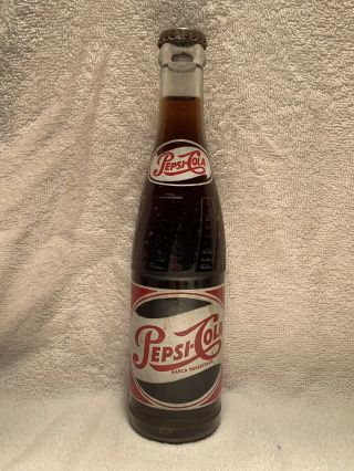 Full 10oz? Pepsi - Cola Acl Soda Bottle From Spain