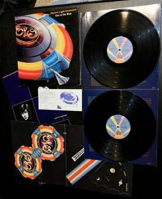 Electric Light Orchestra Out Of The Blue Poster,  Form,  Spaceship 2 Lp